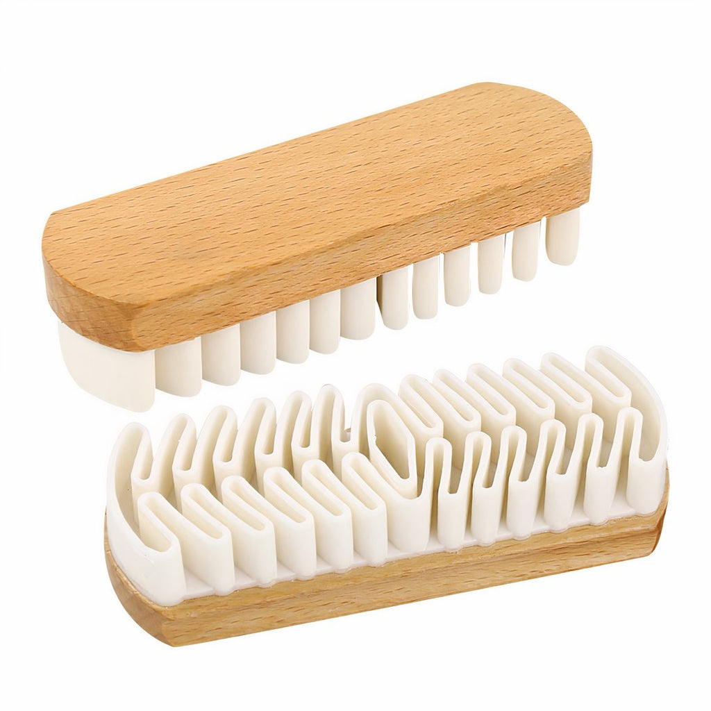 Suede shoe cleaning brush