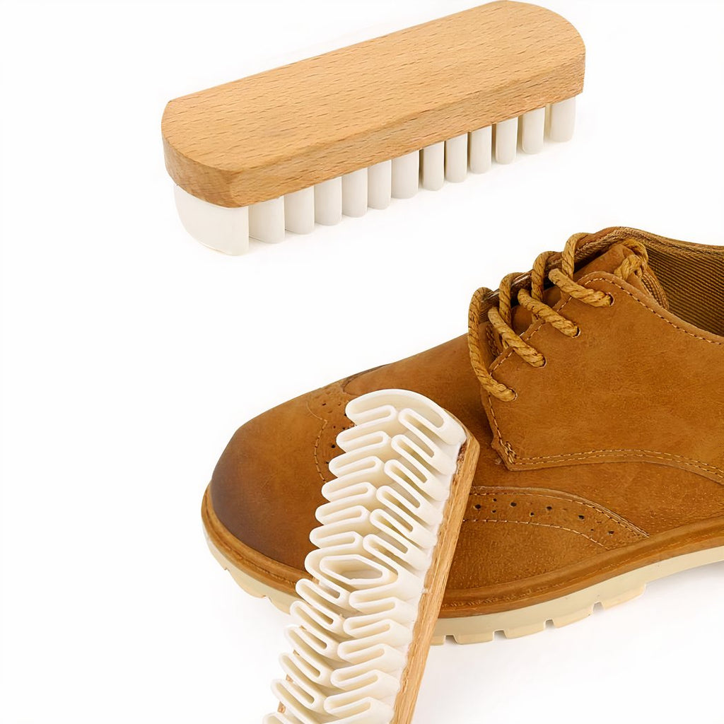 Suede shoe cleaning brush