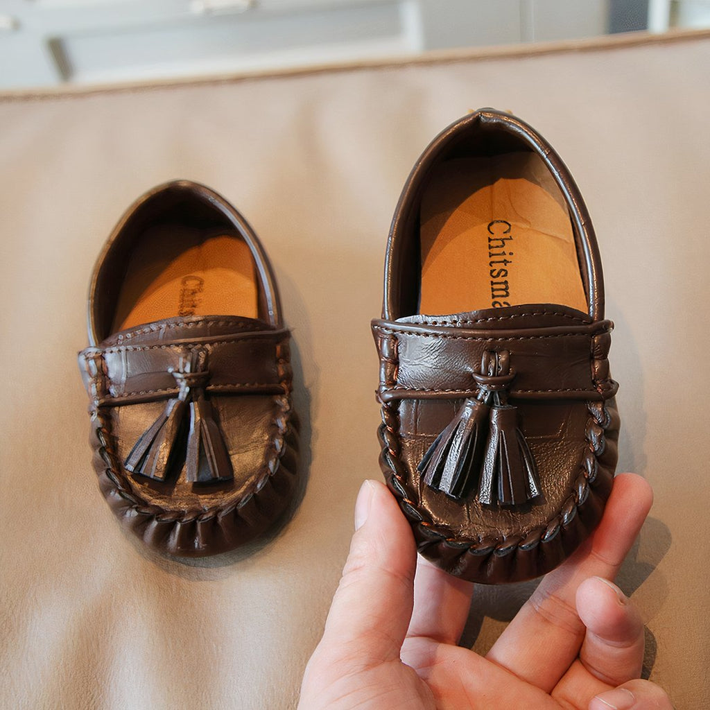 Tassel loafers for kids