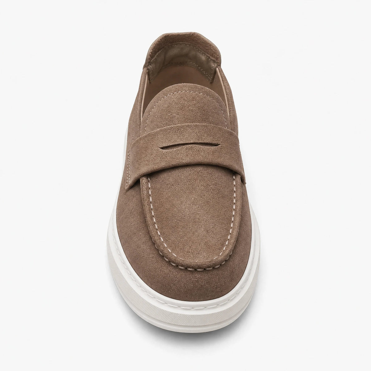 thick sole loafer with strap