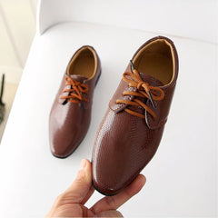 Wedding loafers for boys, Brown