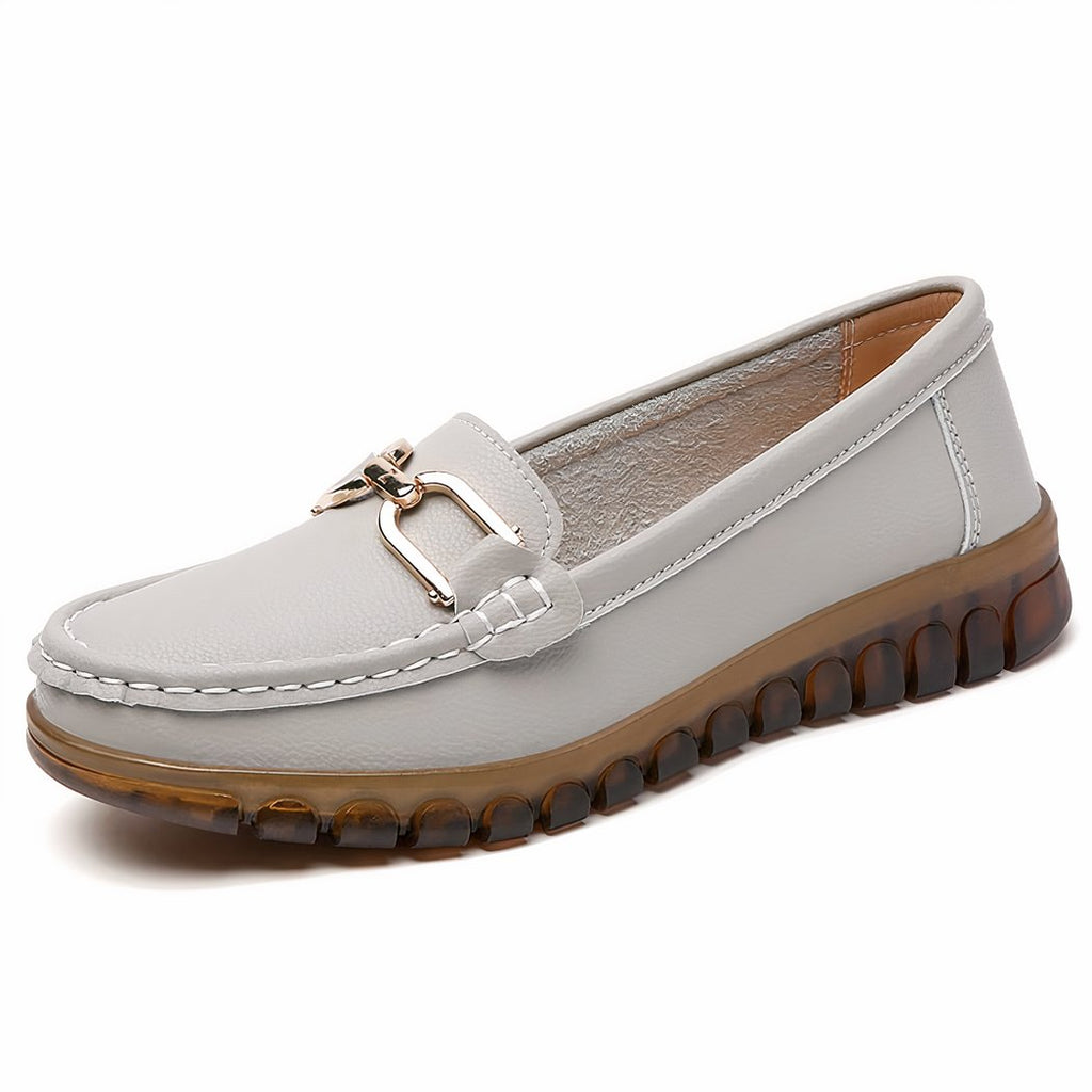Women's casual loafers in artificial leather