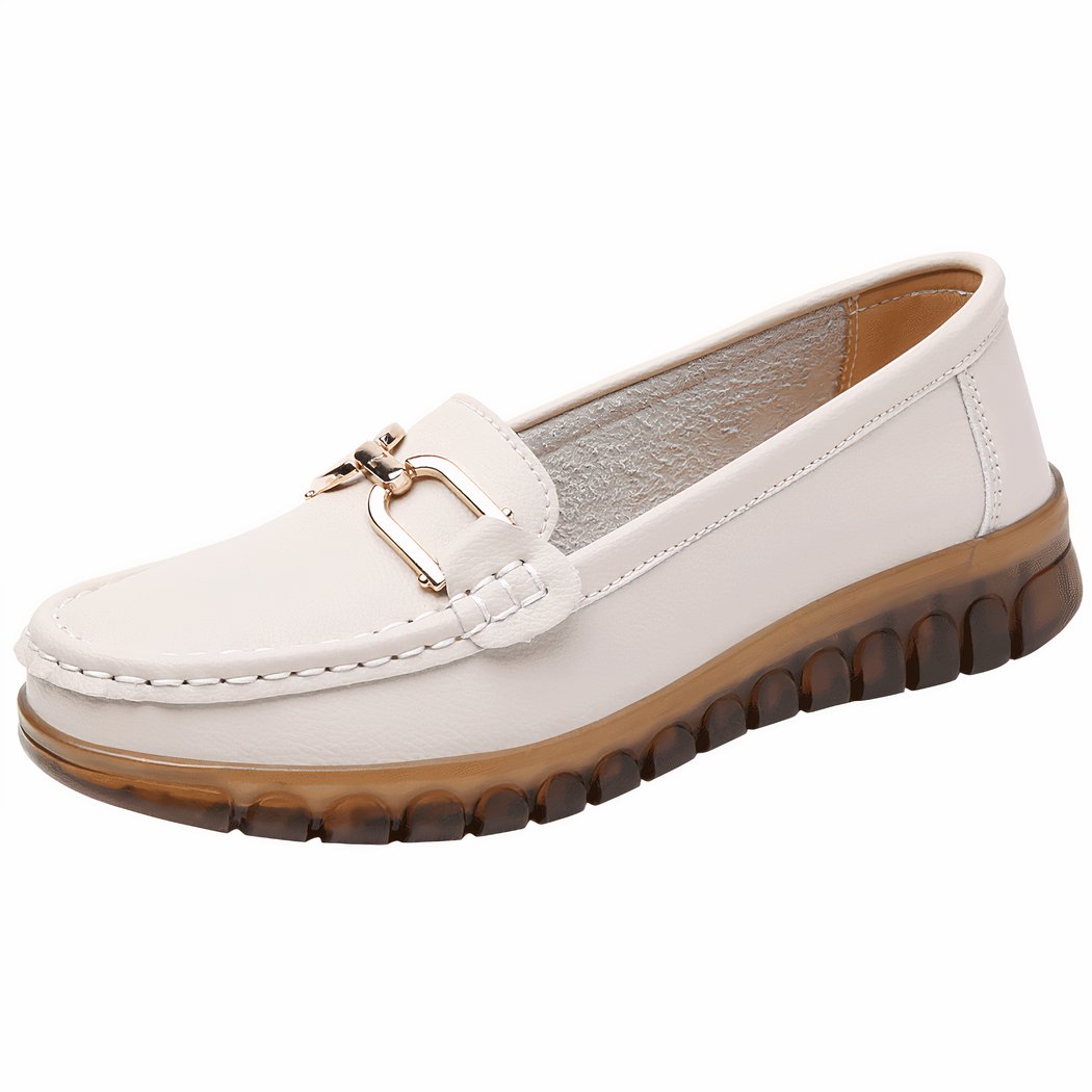 Women's casual loafers in artificial leather