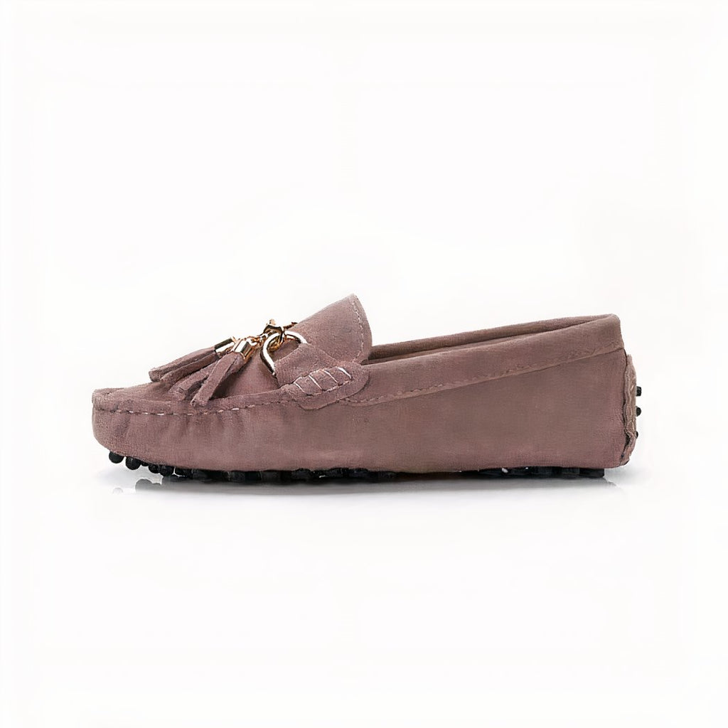 Women's casual suede tassel loafers