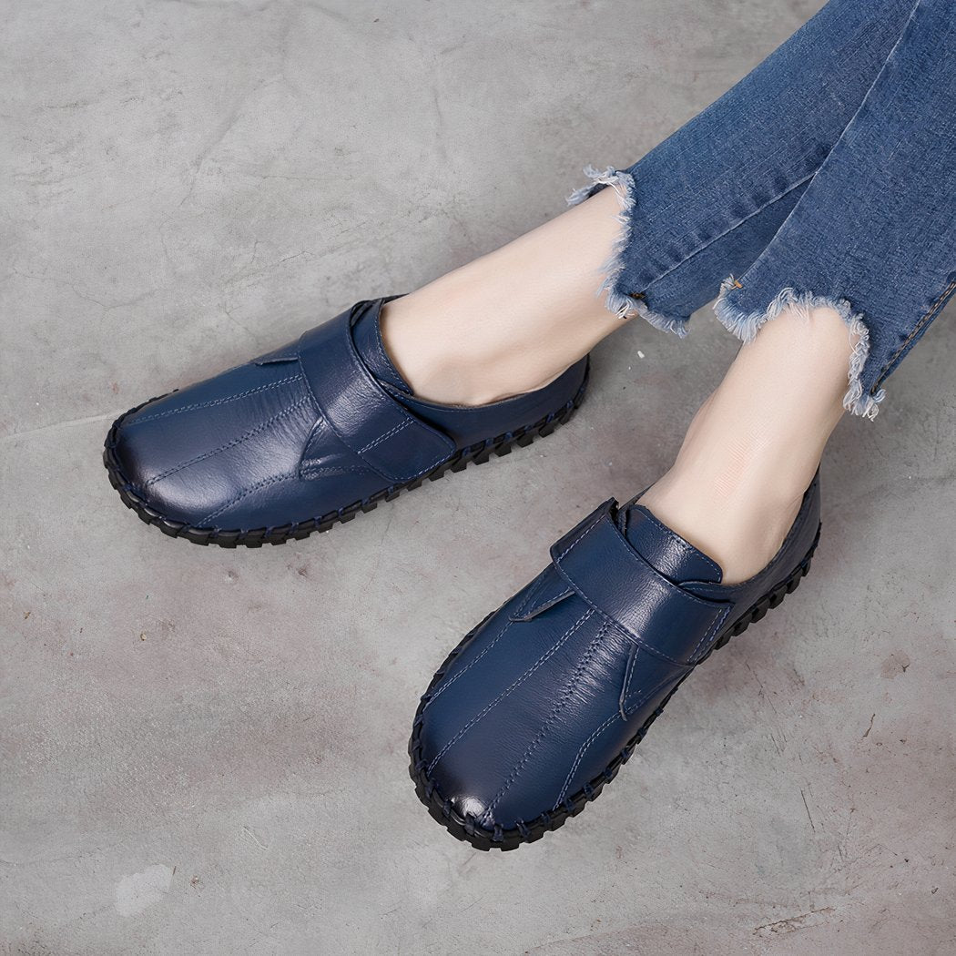 Women's orthopedic scratch loafers