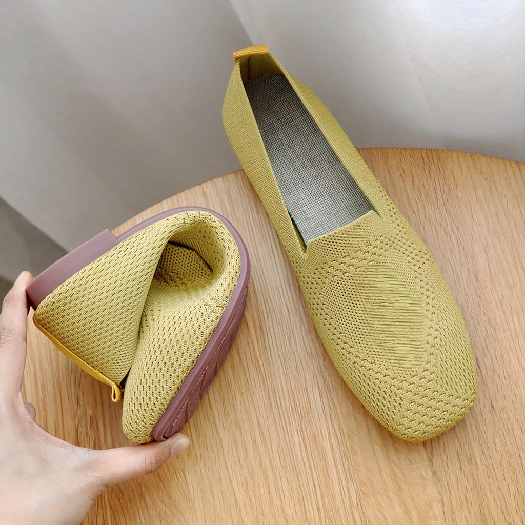 Women's soft mesh loafers