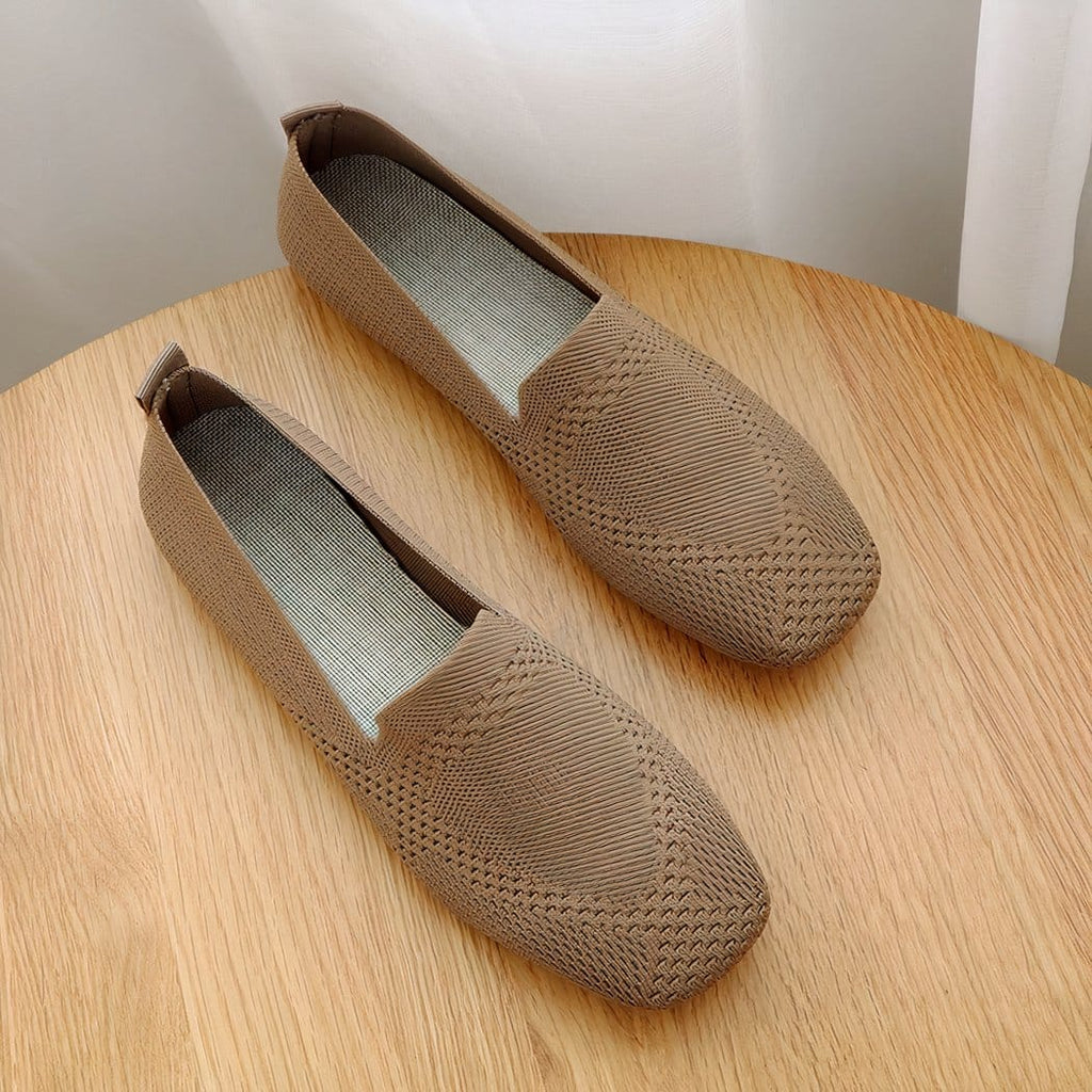 Women's soft mesh loafers