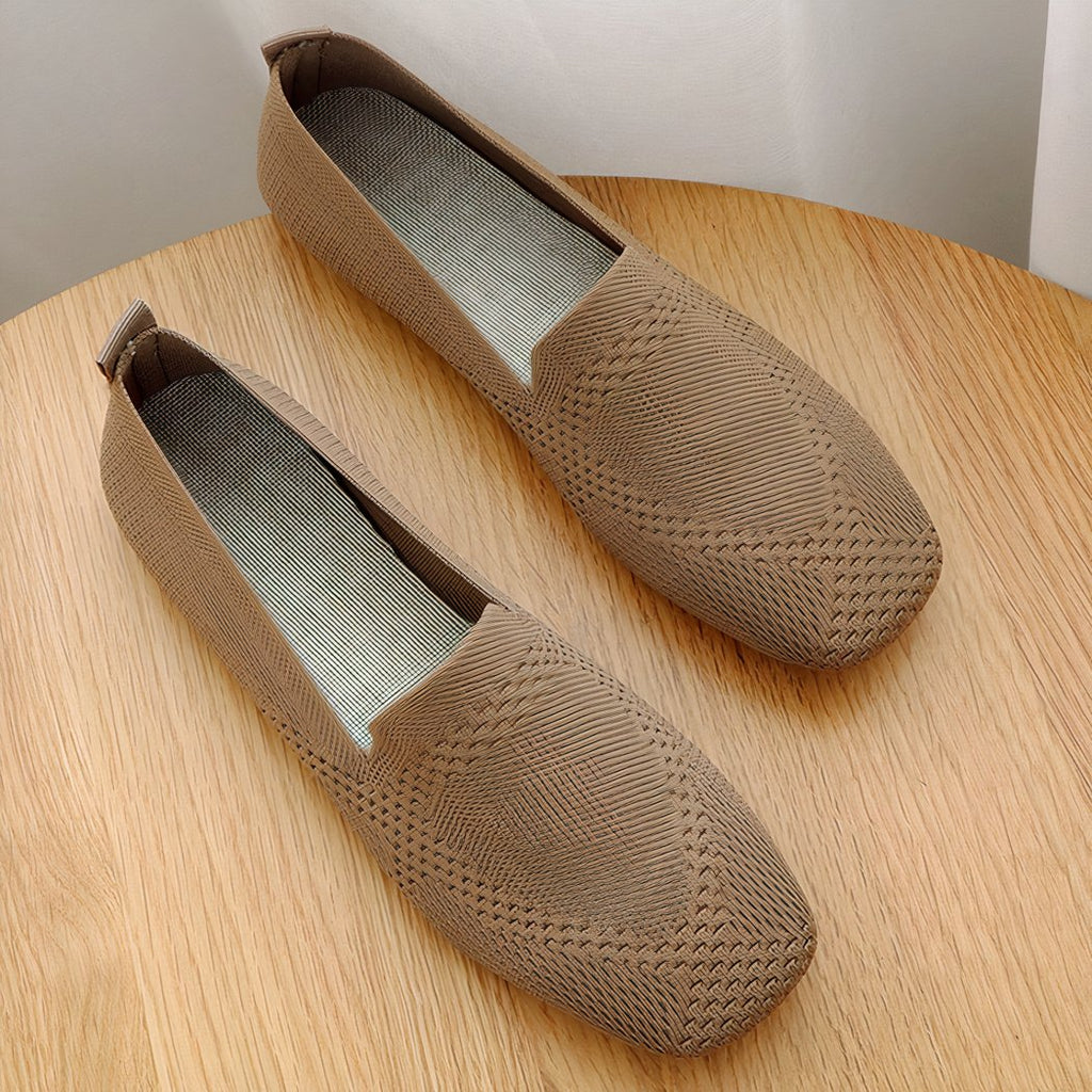 Women's soft mesh loafers