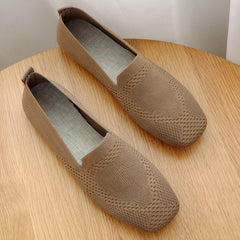 Women's soft mesh loafers, Beige