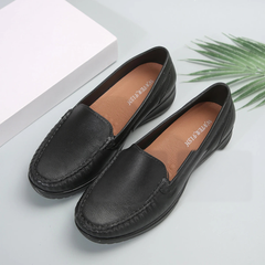 Women's Comfort Loafers with Soft, Lightweight Sole, Black