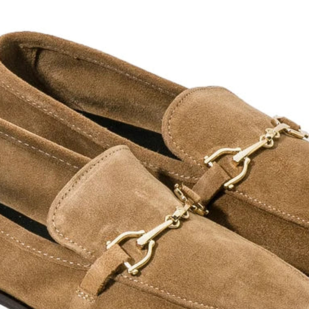 Women's Loafers with Gold Bit, Chic Style - view 3