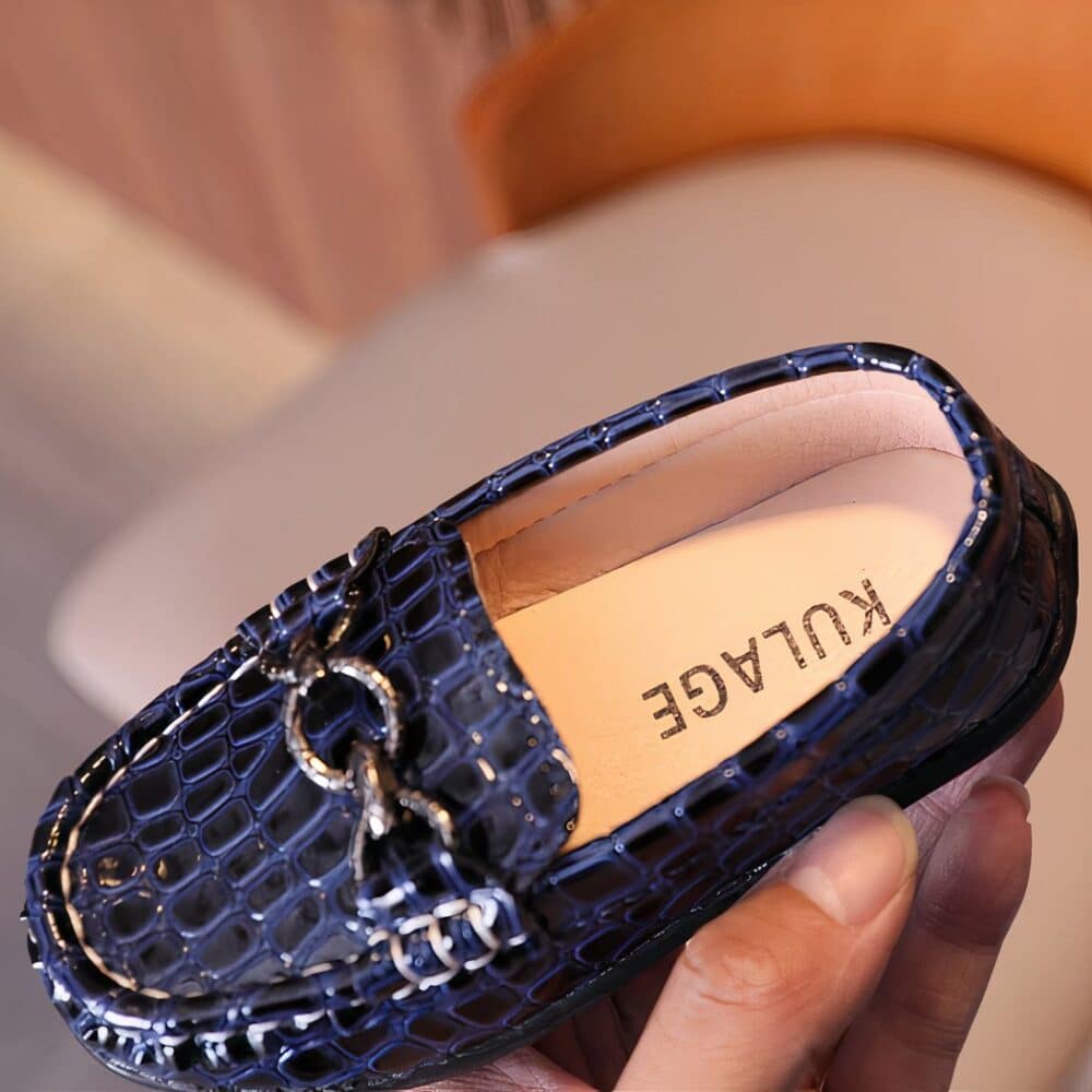 Crocodile pattern baby moccasins - Image 6
