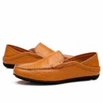 men's brown moccasin