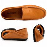 men's brown moccasin