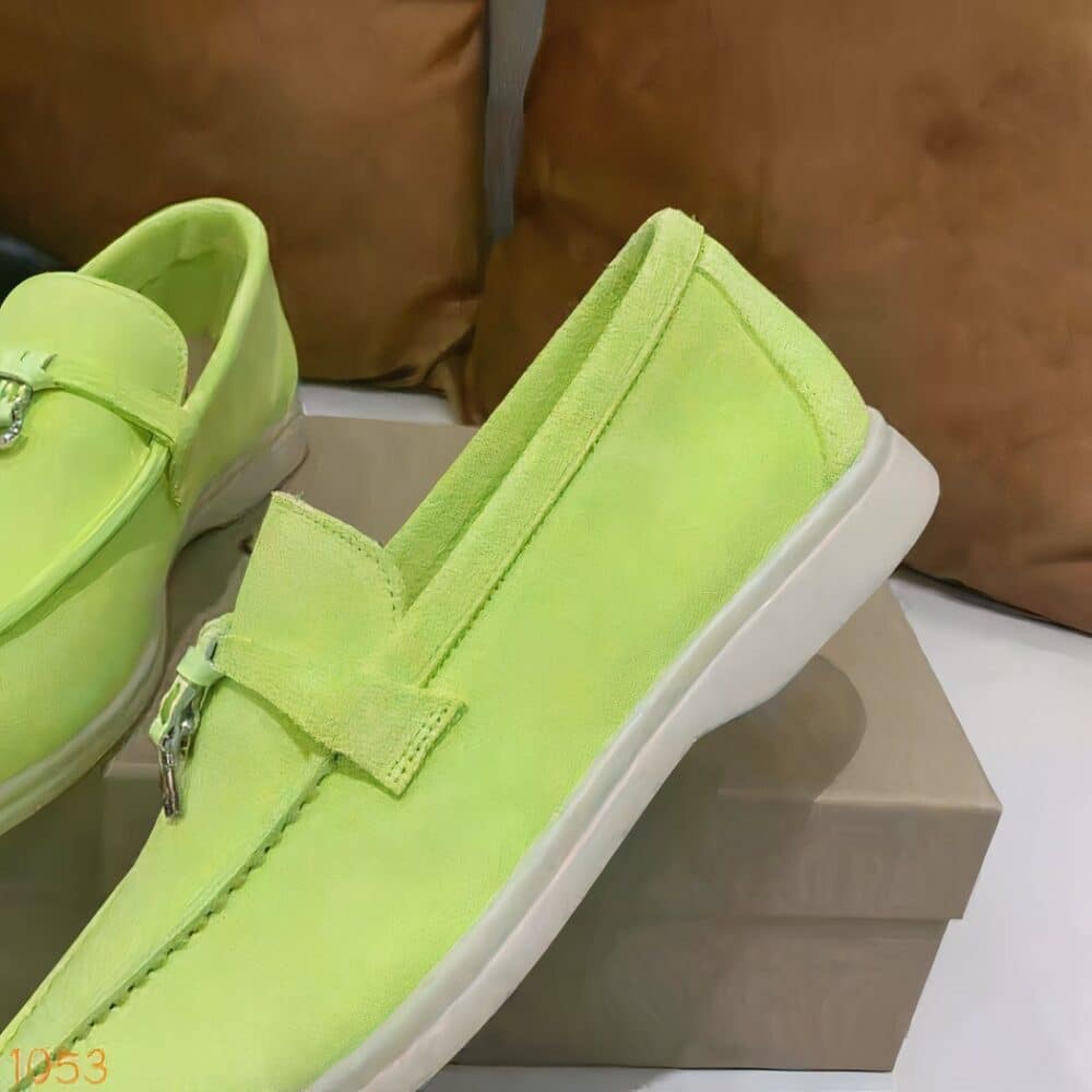 Women's British suede loafer - Image 4