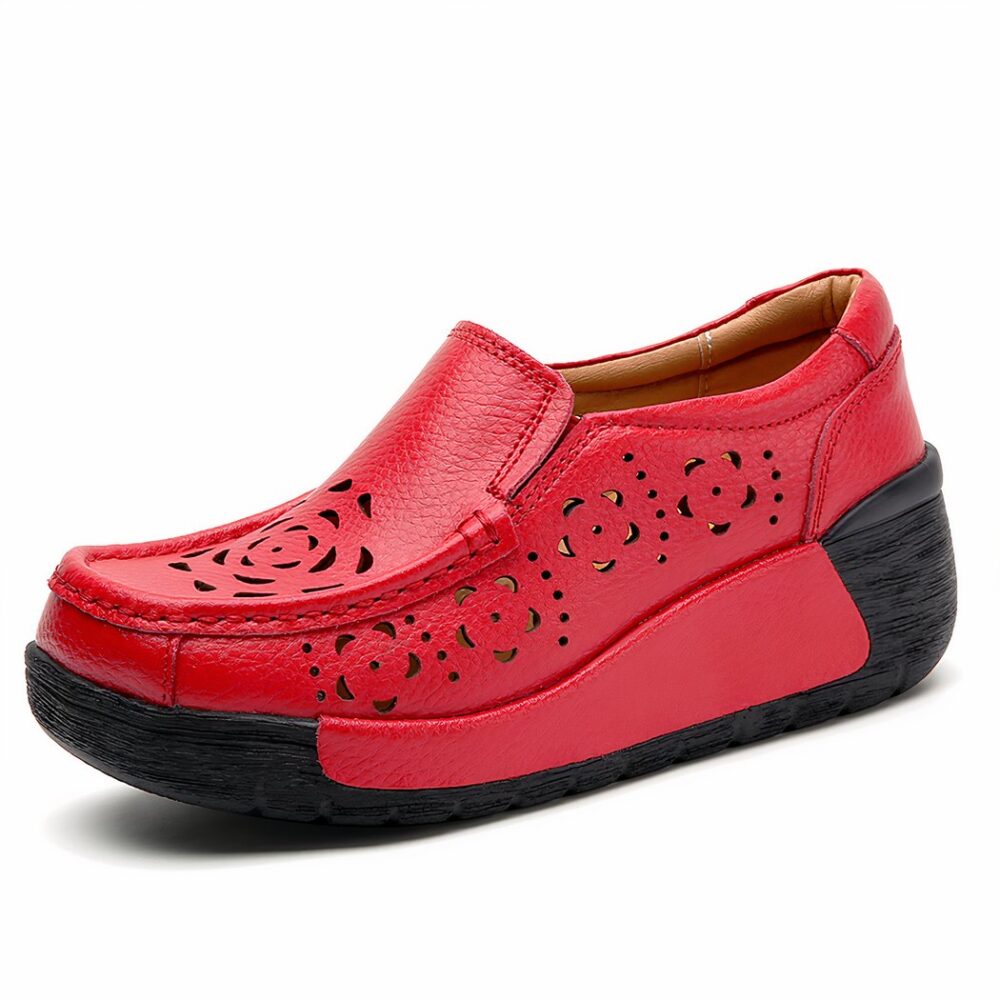 Breathable orthopedic moccasins for women - Image 14