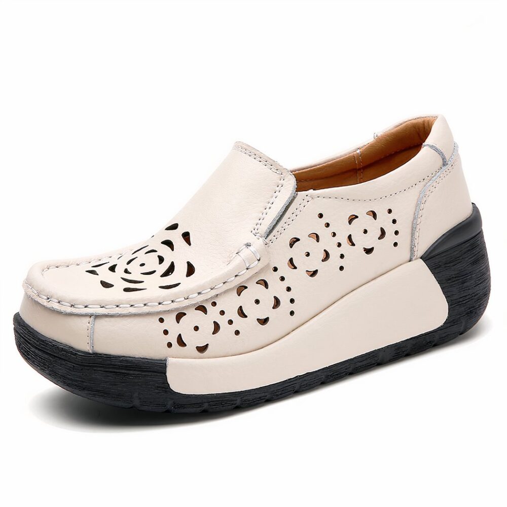 Breathable orthopedic moccasins for women - Image 13