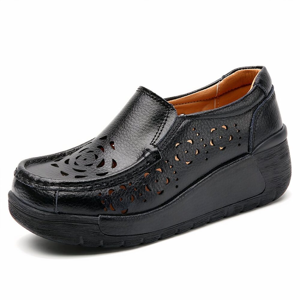 Breathable orthopedic moccasins for women - Image 11