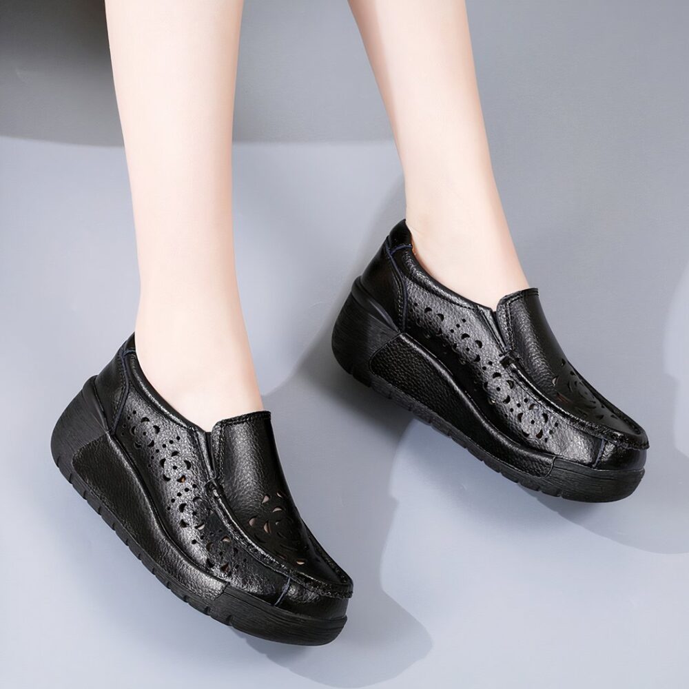Breathable orthopedic moccasins for women - Image 7