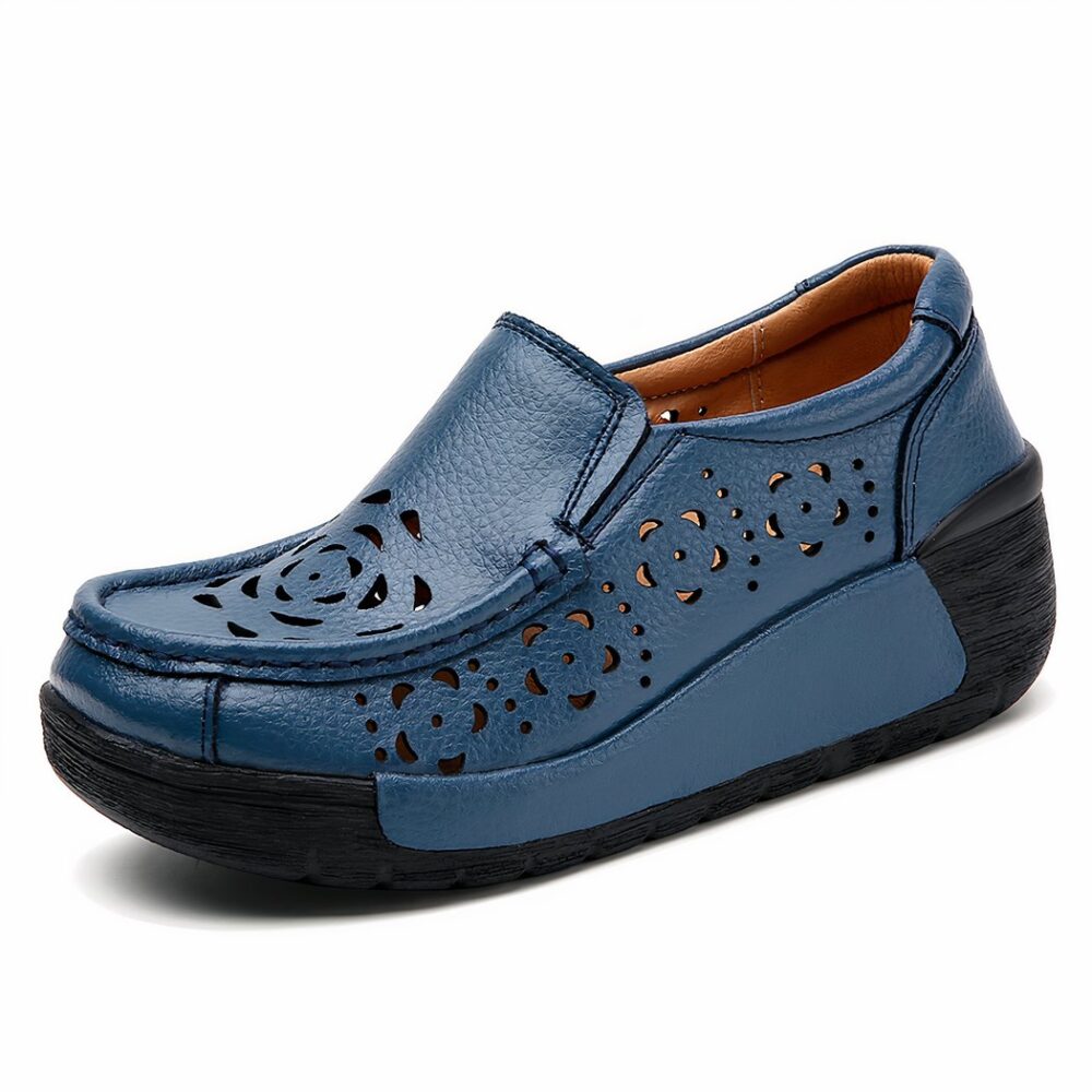 Breathable orthopedic moccasins for women - Image 12