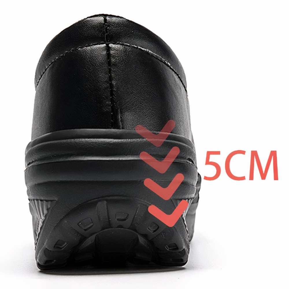 Orthopedic moccasins in imitation leather with platform - Image 11