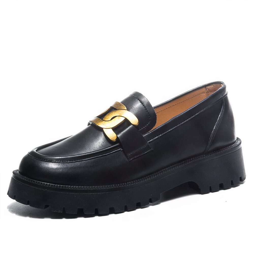 Sophisticated platform loafers for women - Image 6