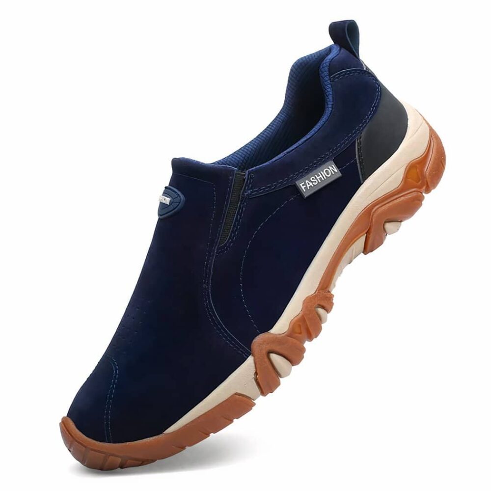 Synthetic orthopedic moccasins for men - Image 6