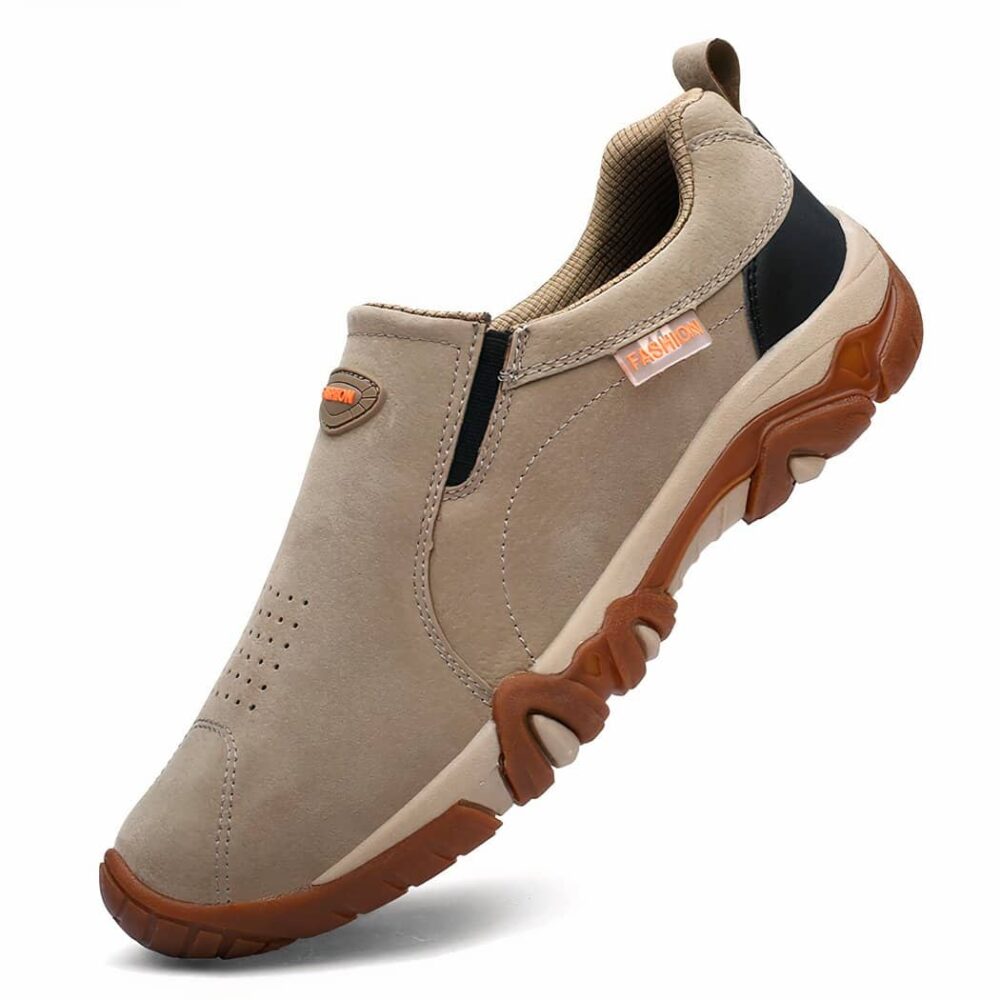 Synthetic orthopedic moccasins for men - Image 9
