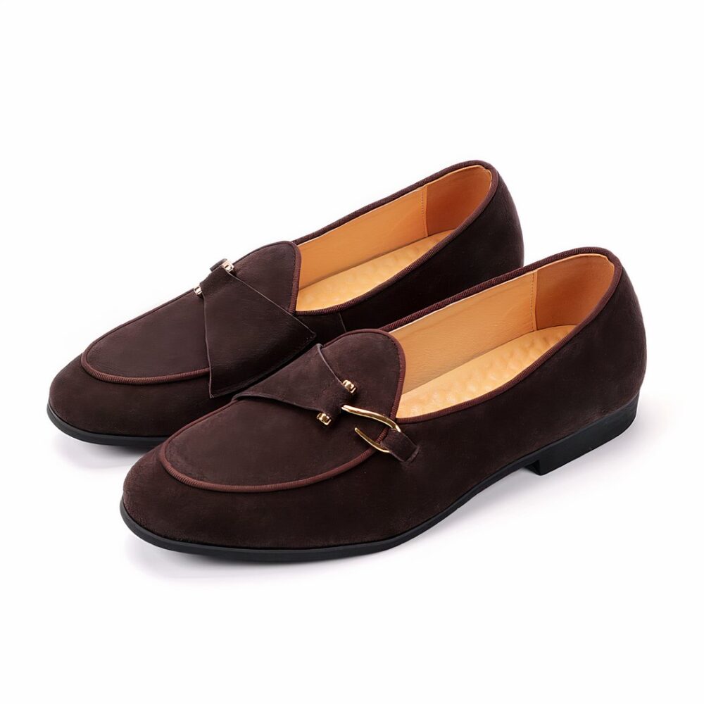 Classic suede loafers for men - Image 5