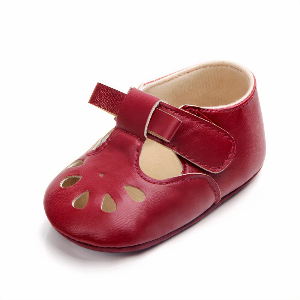 Semi-open moccasins for baby girls - Image 7