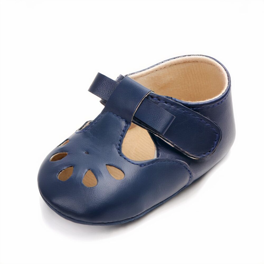 Semi-open moccasins for baby girls - Image 3
