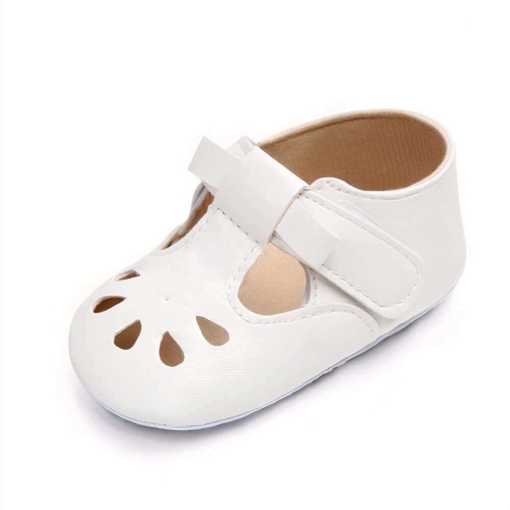 Semi-open moccasins for baby girls - Image 2