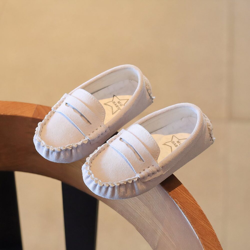 Suede moccasins for boys - Image 3