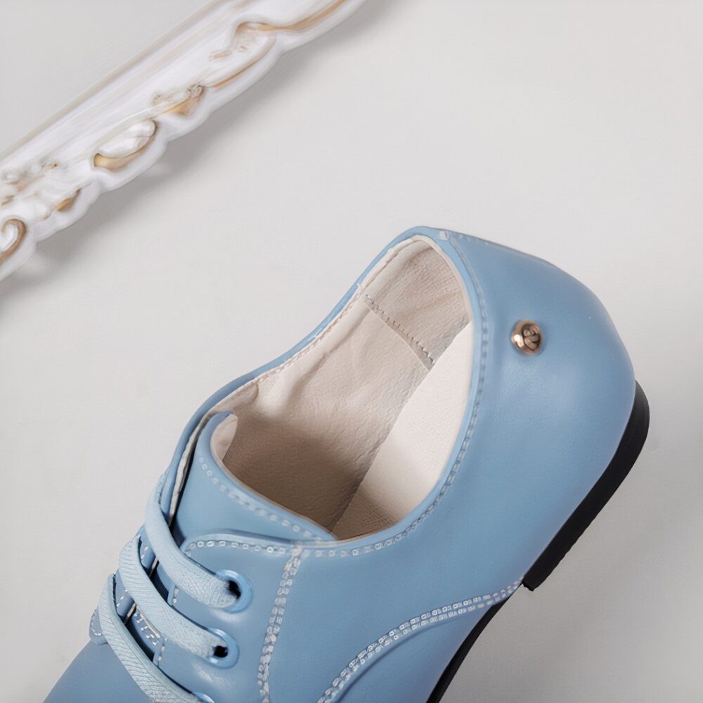 Synthetic leather moccasins for boys - Image 5