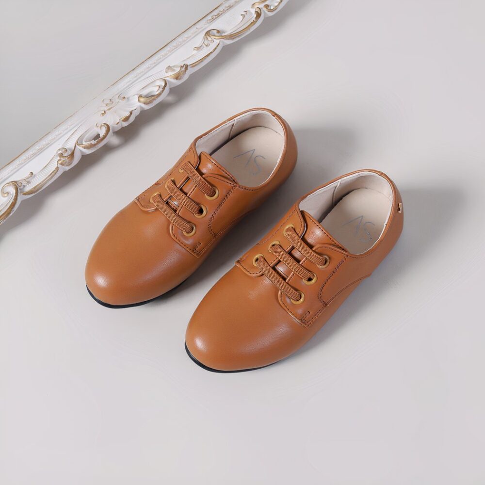 Synthetic leather moccasins for boys - Image 3