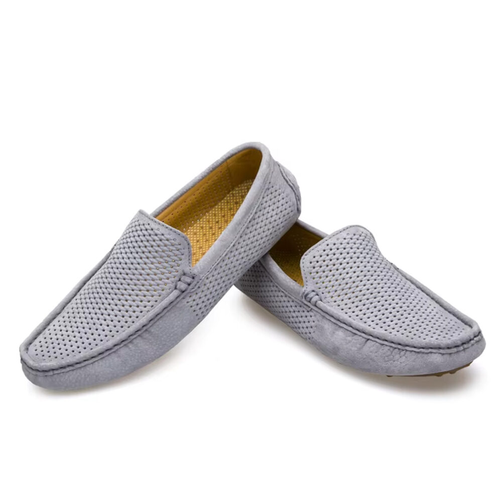 Summer suede loafers for men - Image 2