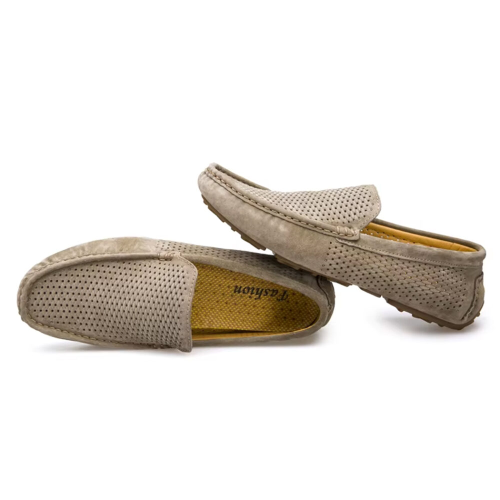 Summer suede loafers for men - Image 3