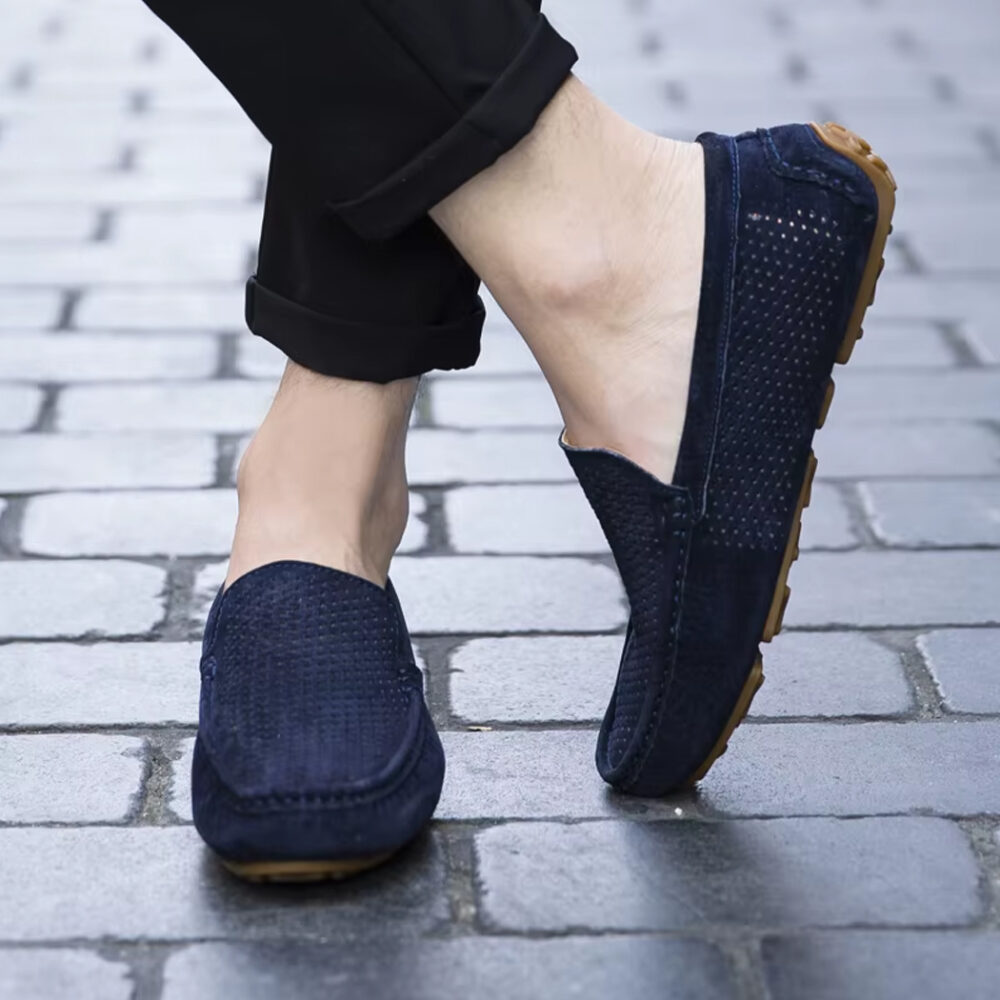 Summer suede loafers for men - Image 6