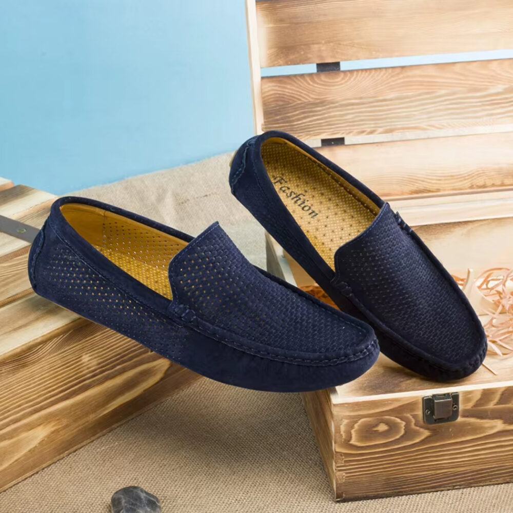 Summer suede loafers for men - Image 10